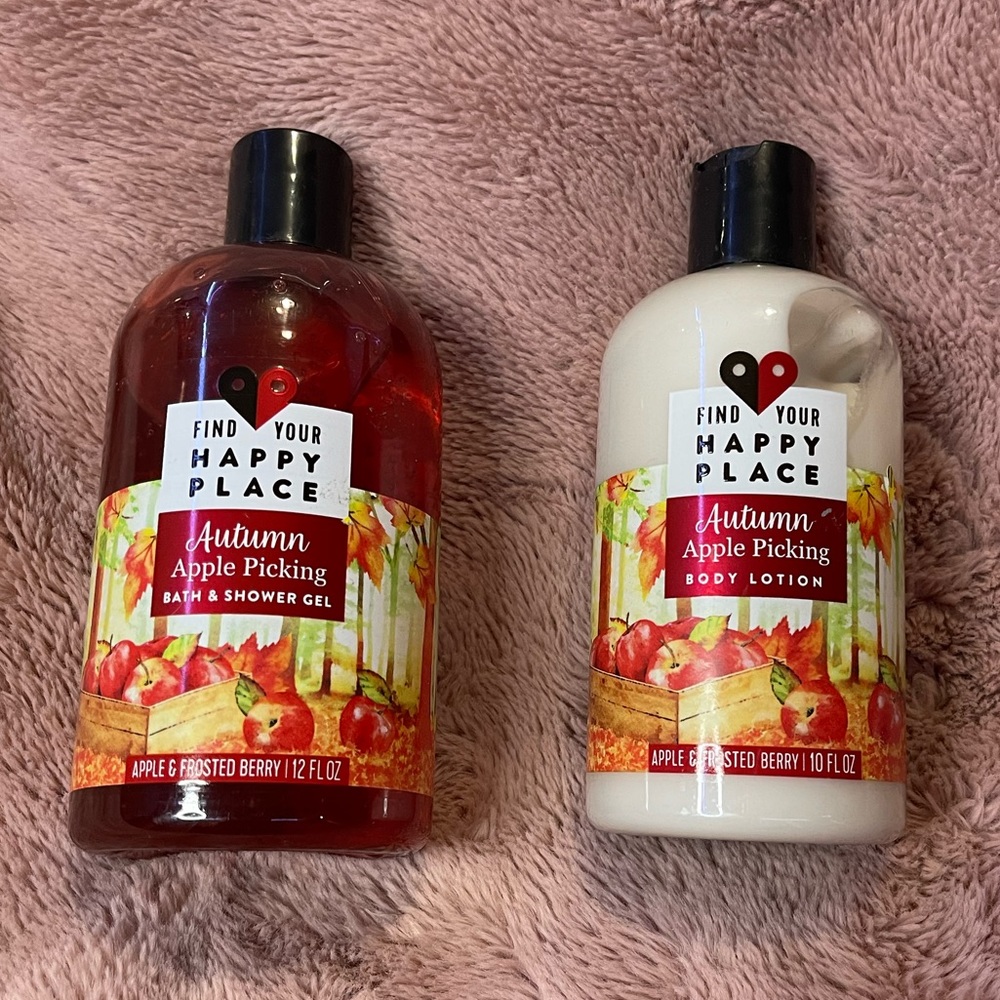 Find Your Happy Place Bath Gel and Lotion